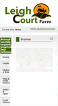 Mobile Screenshot of leighcourtfarm.org.uk